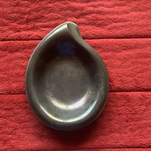 Flair 1847 Rogers Bros IS Tear Drop Silver Plate Trinket Dish Plate VINTAGE